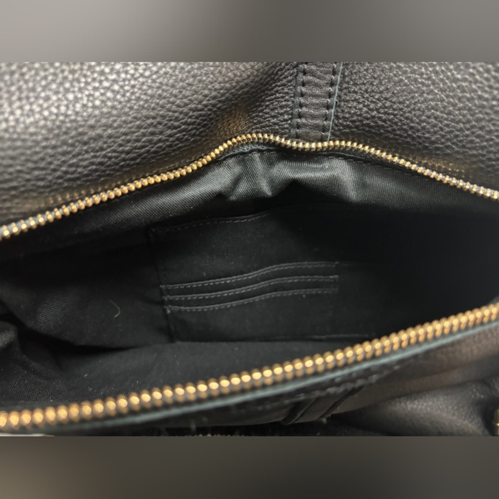 Fossil Erin Cowprint Fold Over Brossbody Bag - image 5